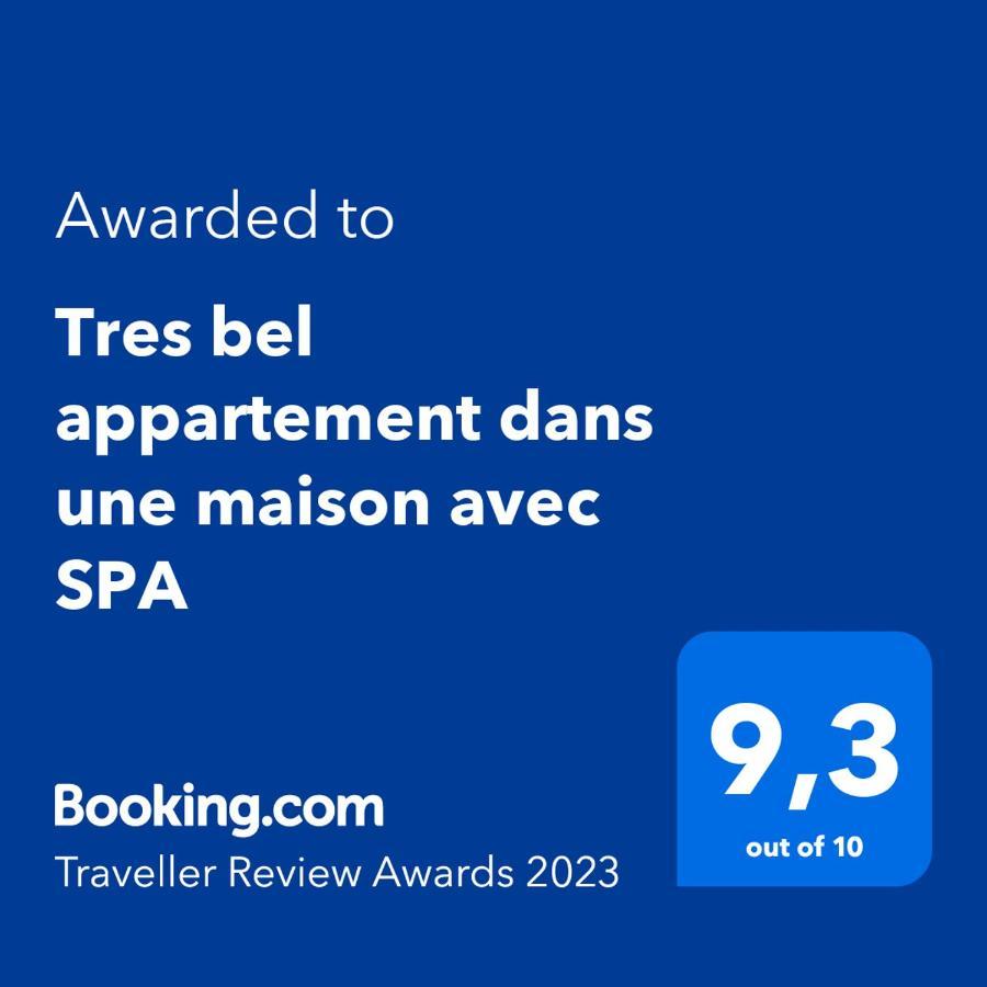Tres Bel Appartement Dans Une Maison Avec Spa Séez Exterior foto